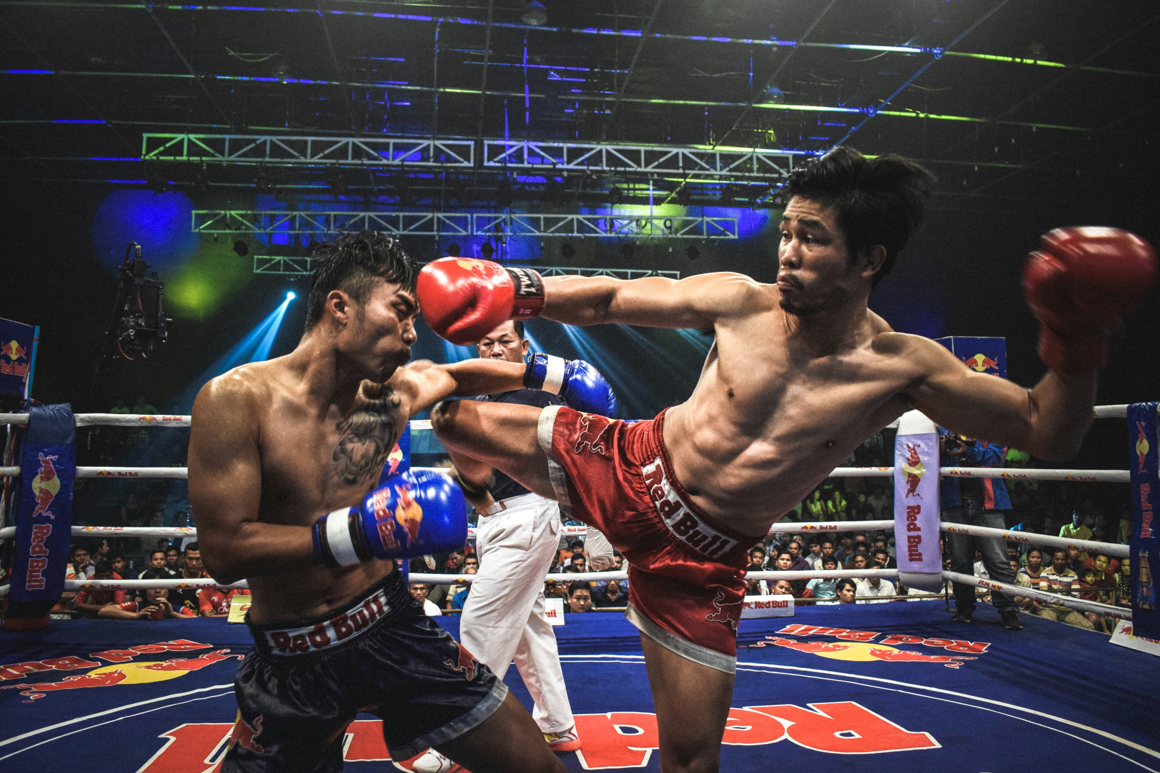 Muay Thai event atmosphere